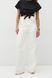 White Crystal Jeans, White, XS