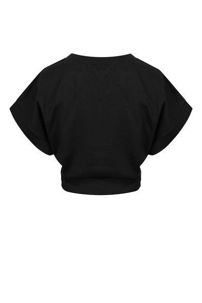Black Crystal T-shirt, Black, S