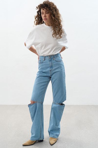 Sandra Jeans, Light blue, XS