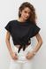 Black Crystal T-shirt, Black, M