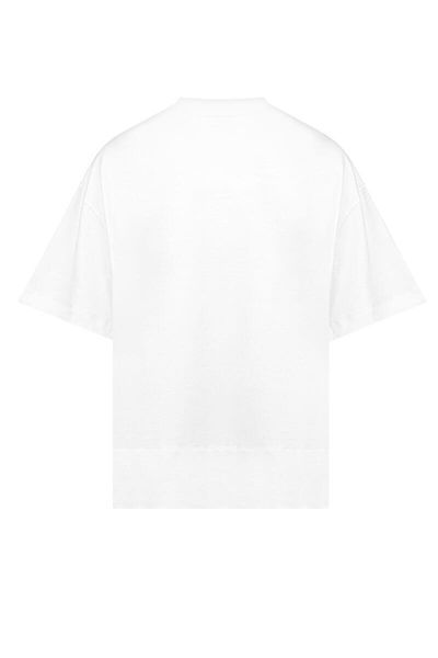 White Crystal T-shirt, White, ONE SIZE