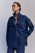 Blue Zip Shirt, Navy blue, Usize (XS-L)