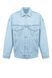 Denim Jacket Over Bleach, Bleached blue (bleach), OVERSIZED
