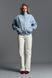 Blue bomber jacket, Light blue, OVERSIZED