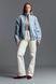Blue bomber jacket, Light blue, OVERSIZED