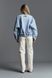 Blue bomber jacket, Light blue, OVERSIZED