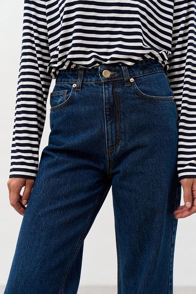 Jeans Lia, Navy blue, XS