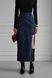 Midi skirt Emma, Navy blue, XS
