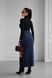 Midi skirt Emma, Navy blue, XS