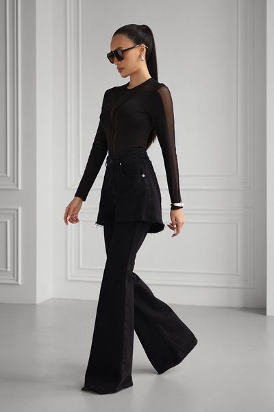 Jeans-shorts Grace, Black, XS