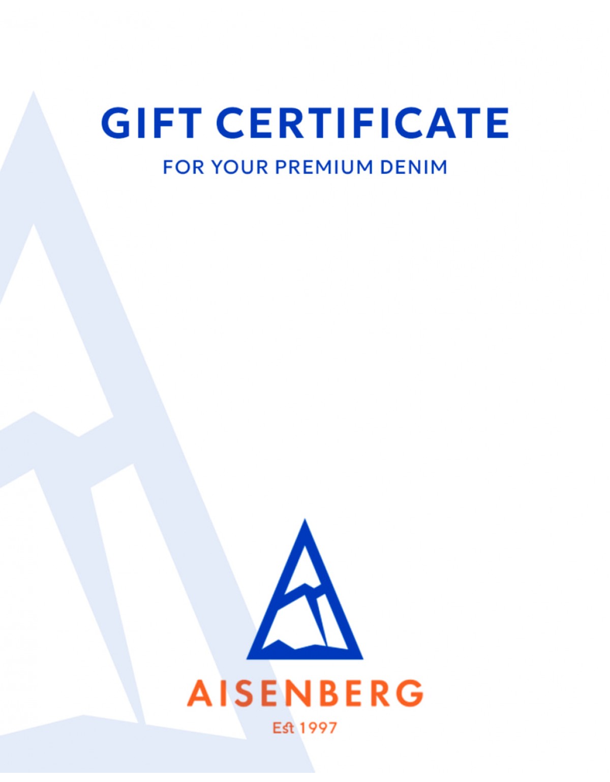 Подарунковий сертифікат від 2000грн. до 20000грн.