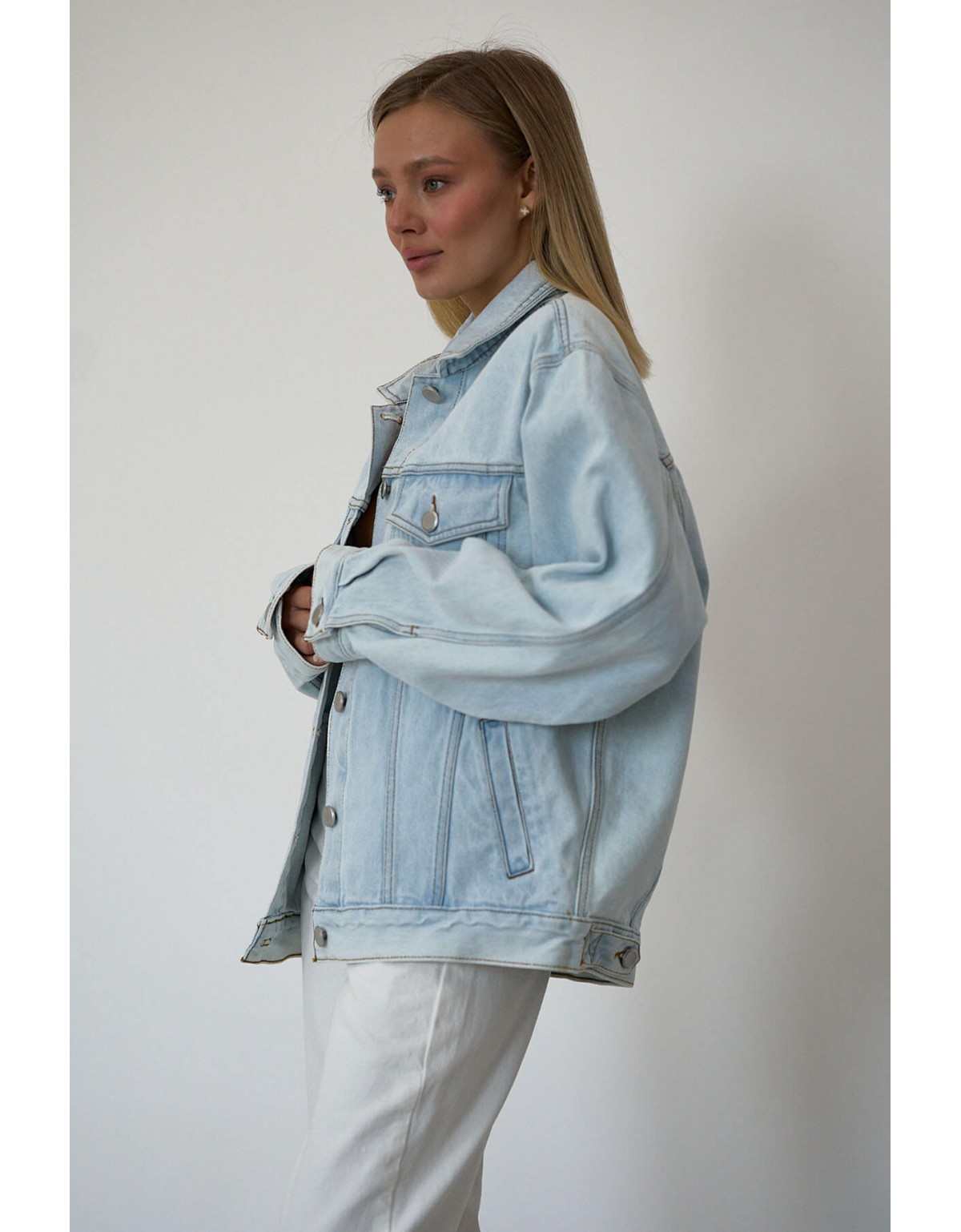 Джинсова куртка Oversize