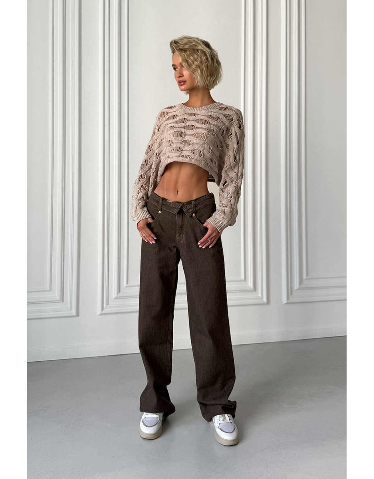 Джинси Li Brown