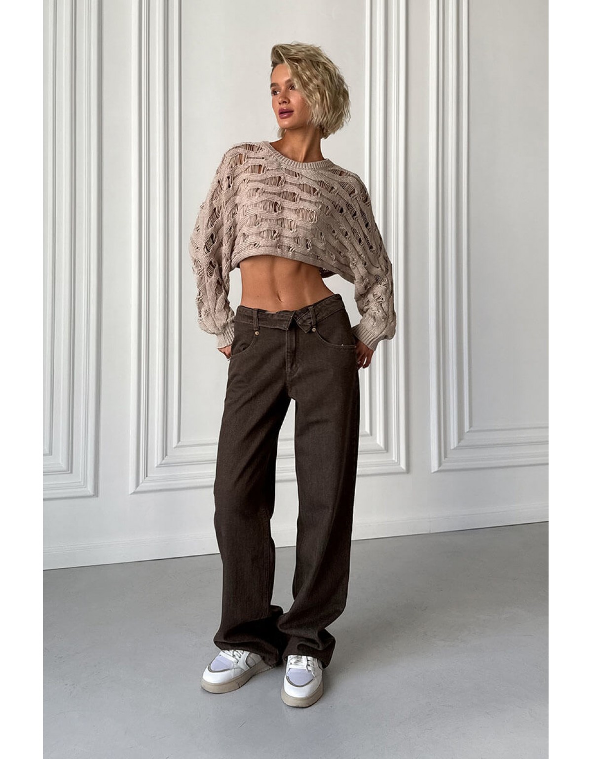 Джинси Li Brown