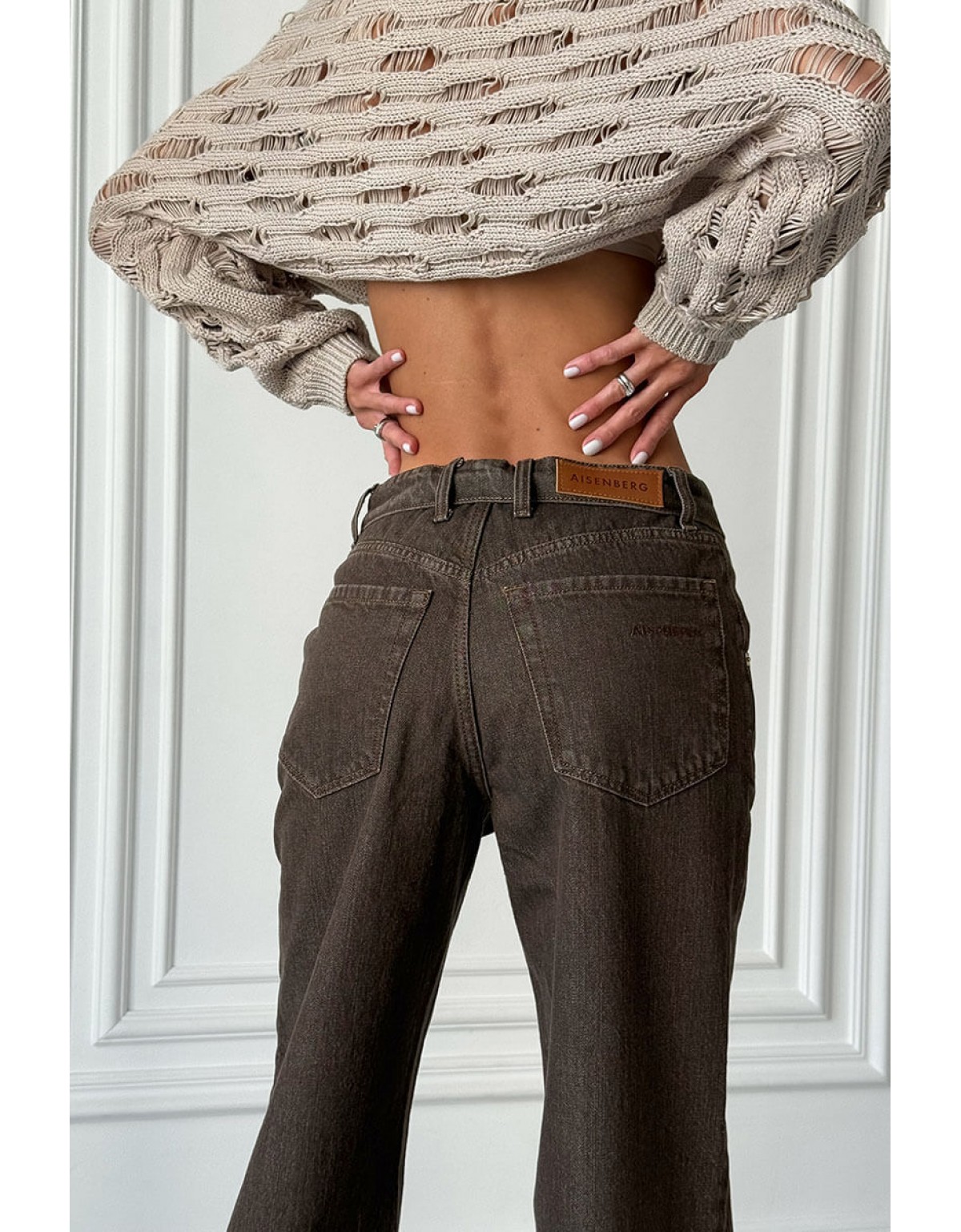 Джинси Li Brown