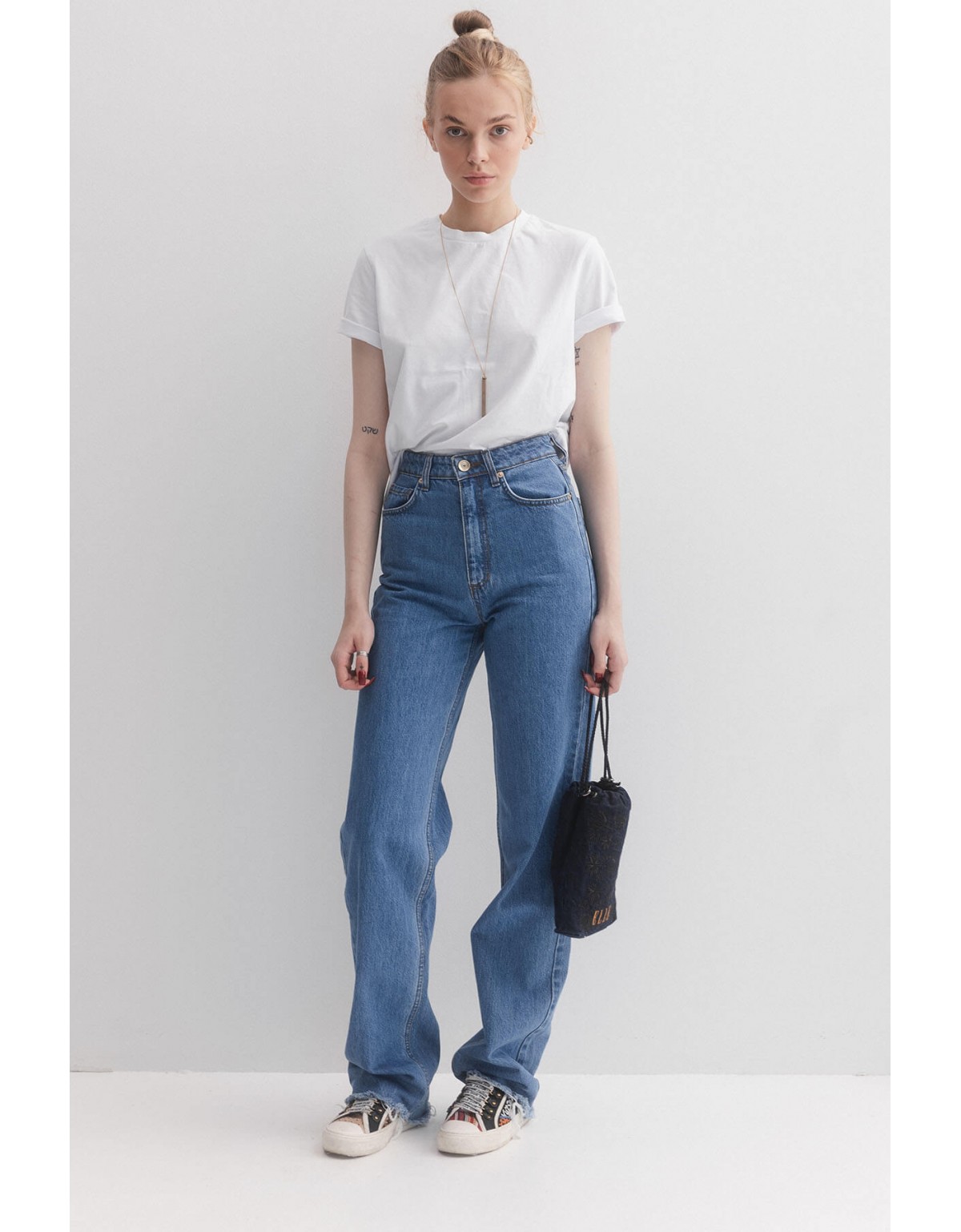 Джинси прямого крою "Mia"(Premium Italian Denim Candiani) Джинси прямого крою "Mia"(Premium Italian Denim Candiani)