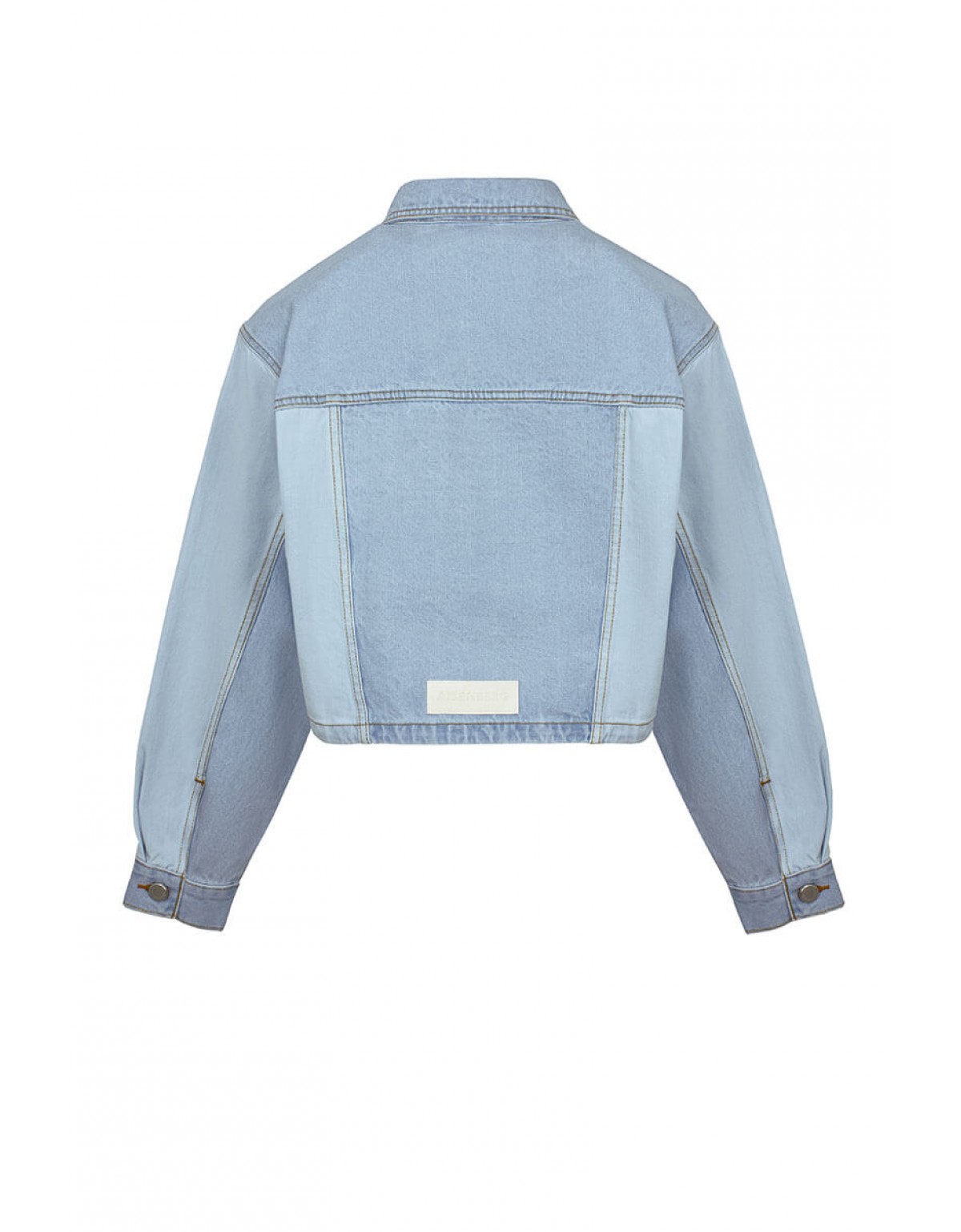 Куртка Crop світло-блакитна