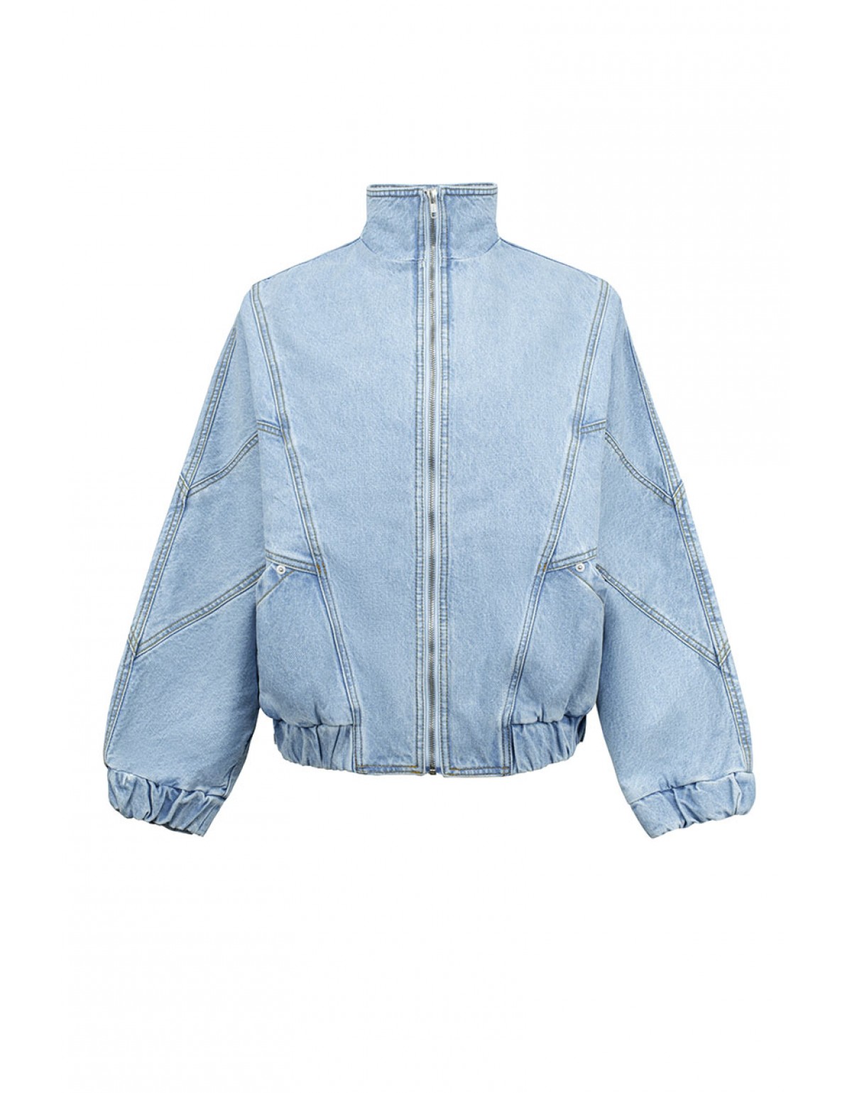 Бомбер блакитний