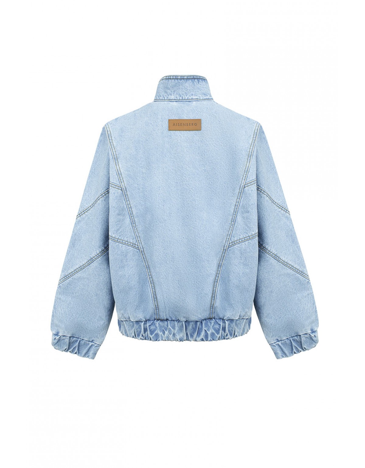 Бомбер блакитний