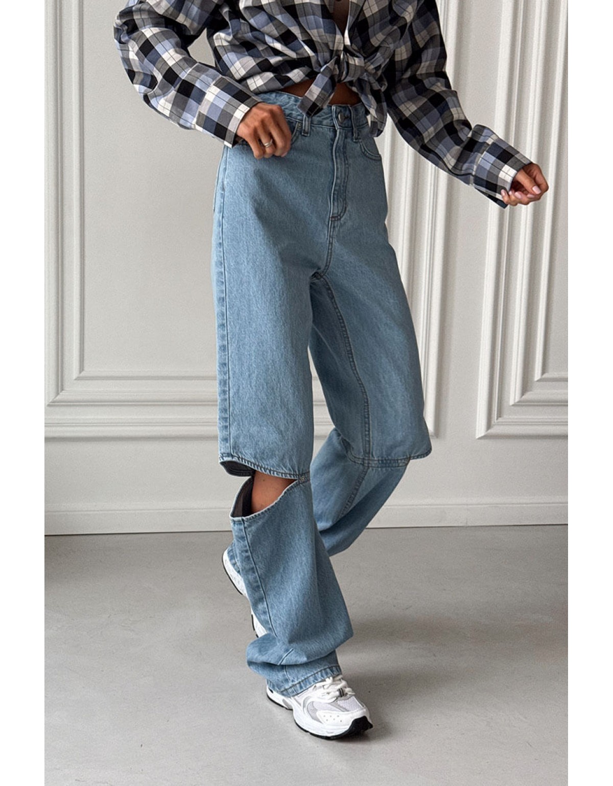 Джинси Sandra блакитні 