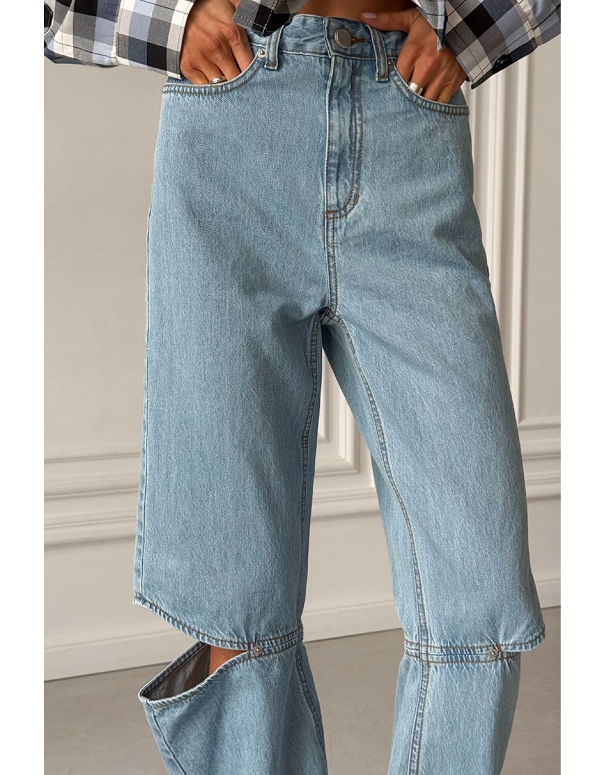 Джинси Sandra блакитні 