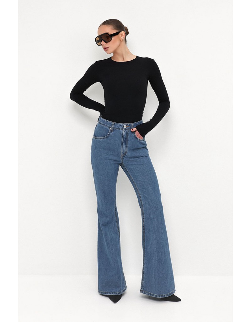 Джинси кльош Victoria блакитні