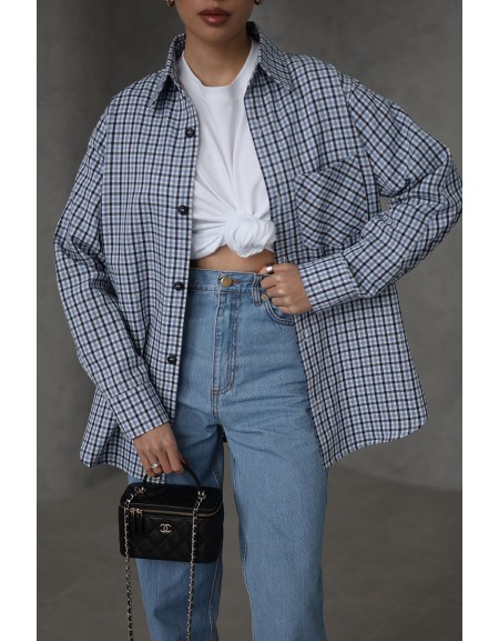 Сорочка в клітинку