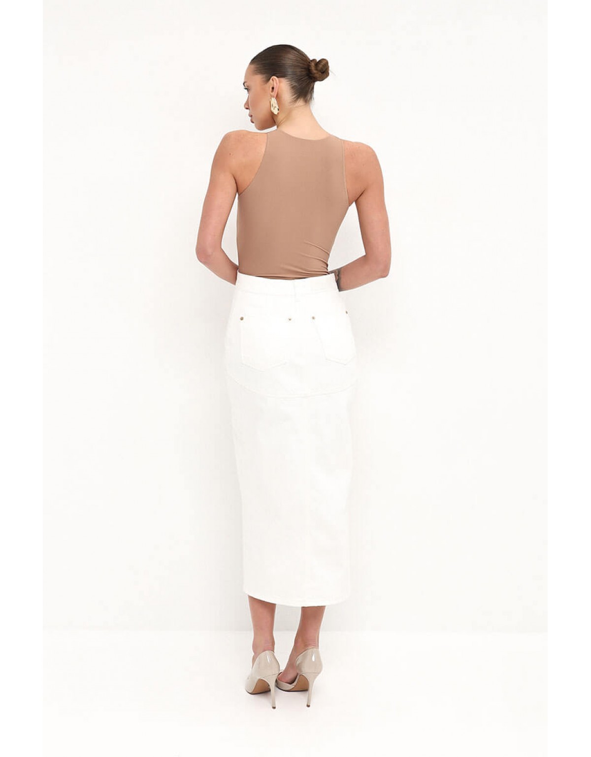 Спідниця міді асиметрична